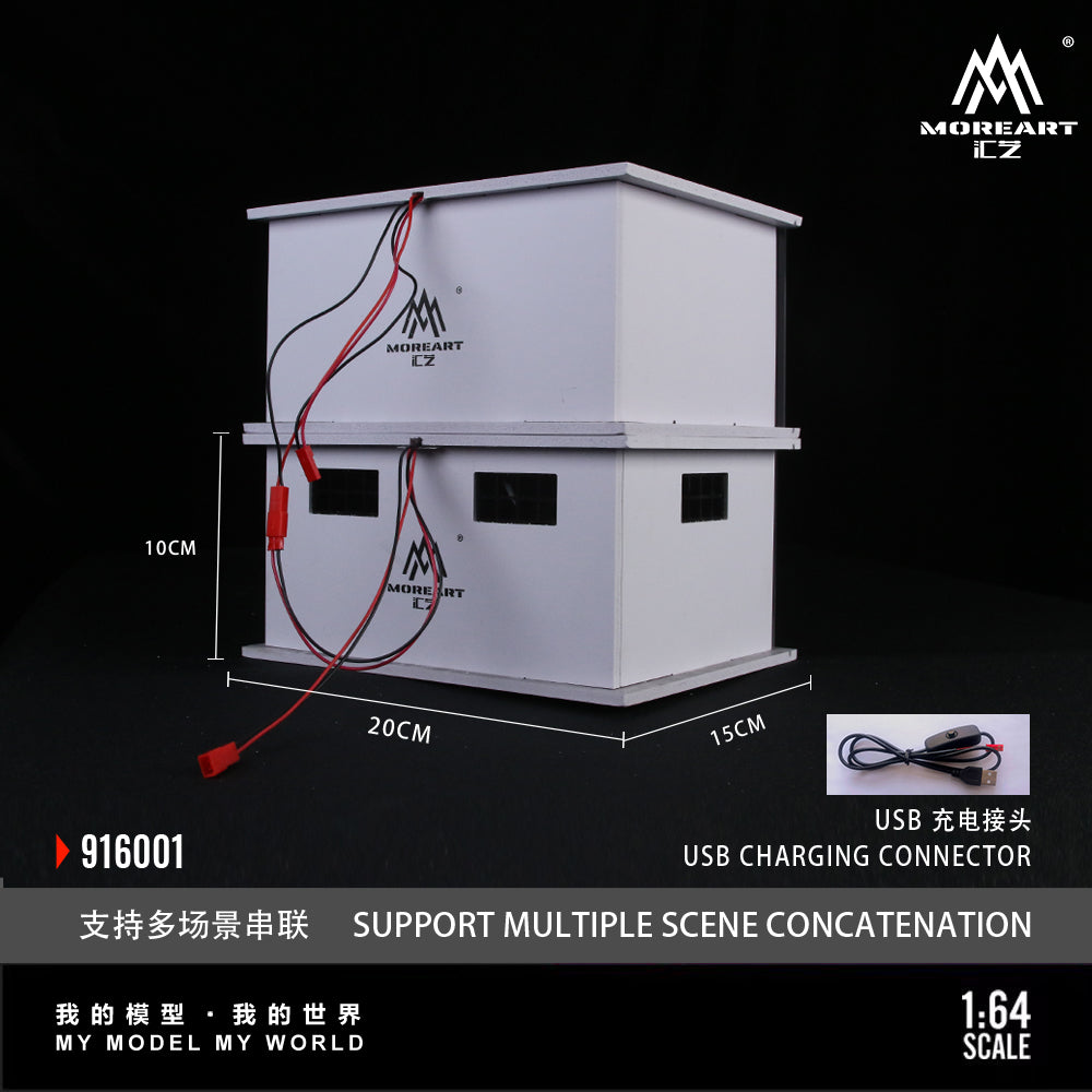 Mini Garage Diorama - MoreART (BAJO PEDIDO)