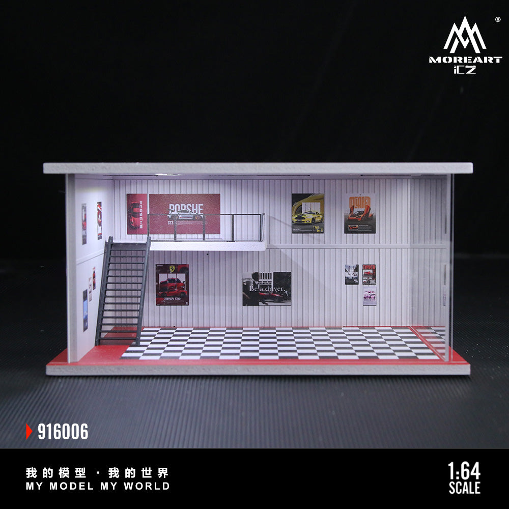 Mini Garage Diorama V3 - MoreART (BAJO PEDIDO)