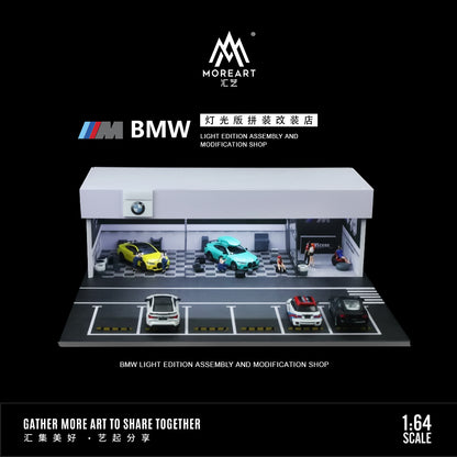 Taller BMW grande Diorama - MoreART (BAJO PEDIDO)