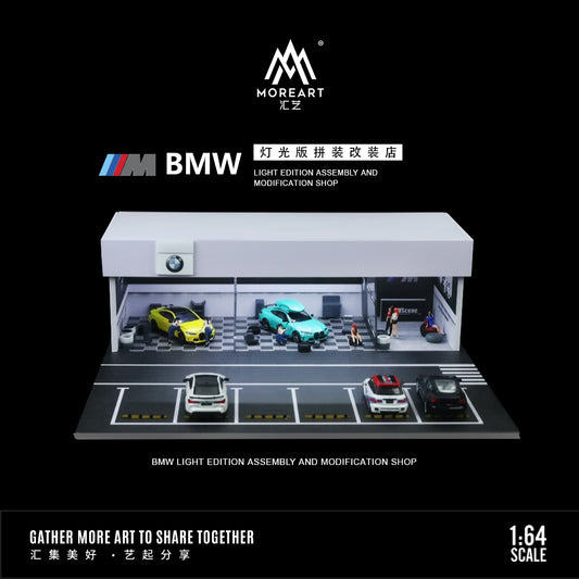 Taller BMW grande Diorama - MoreART (BAJO PEDIDO)