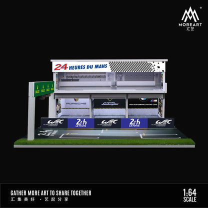 24 Horas Lemans Paddock Diorama - MoreART (BAJO PEDIDO)