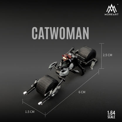Moto Catwoman Figura - MoreART (BAJO PEDIDO)