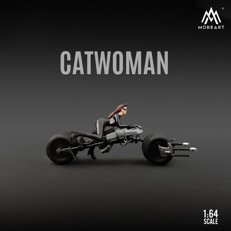 Moto Catwoman Figura - MoreART (BAJO PEDIDO)