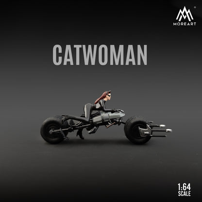 Moto Catwoman Figura - MoreART (BAJO PEDIDO)