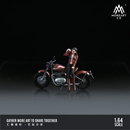 Moto Triumph Bobber 1200cc Figura - MoreART (BAJO PEDIDO)