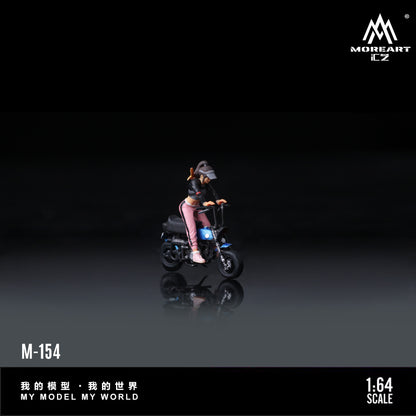 Moto Racing Female Figura - MoreART (BAJO PEDIDO)