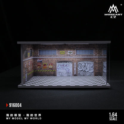 Mini Garage Diorama V2 - MoreART (BAJO PEDIDO)