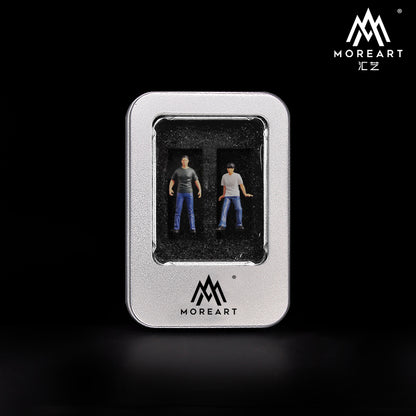 Figura Genérica 2 hombres - MoreART (BAJO PEDIDO)