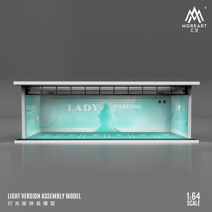 Parqueo Lady Diorama - MoreART (BAJO PEDIDO)