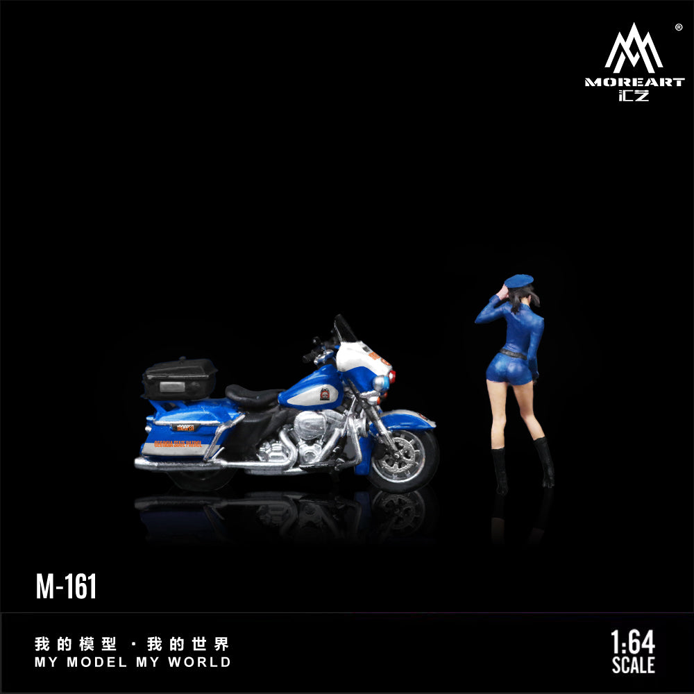 Moto Harley Davidson Police Figura - MoreART (BAJO PEDIDO)