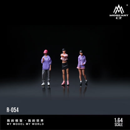 Set de 3 Figuras Playfull Girls - MoreART (BAJO PEDIDO)
