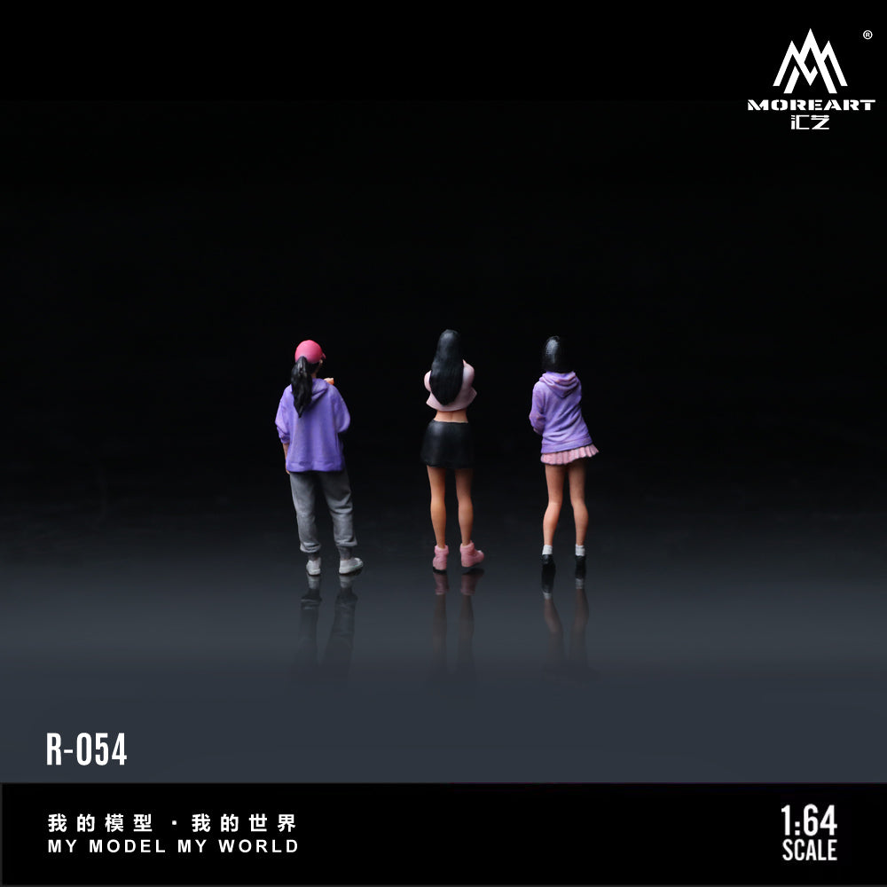 Set de 3 Figuras Playfull Girls - MoreART (BAJO PEDIDO)