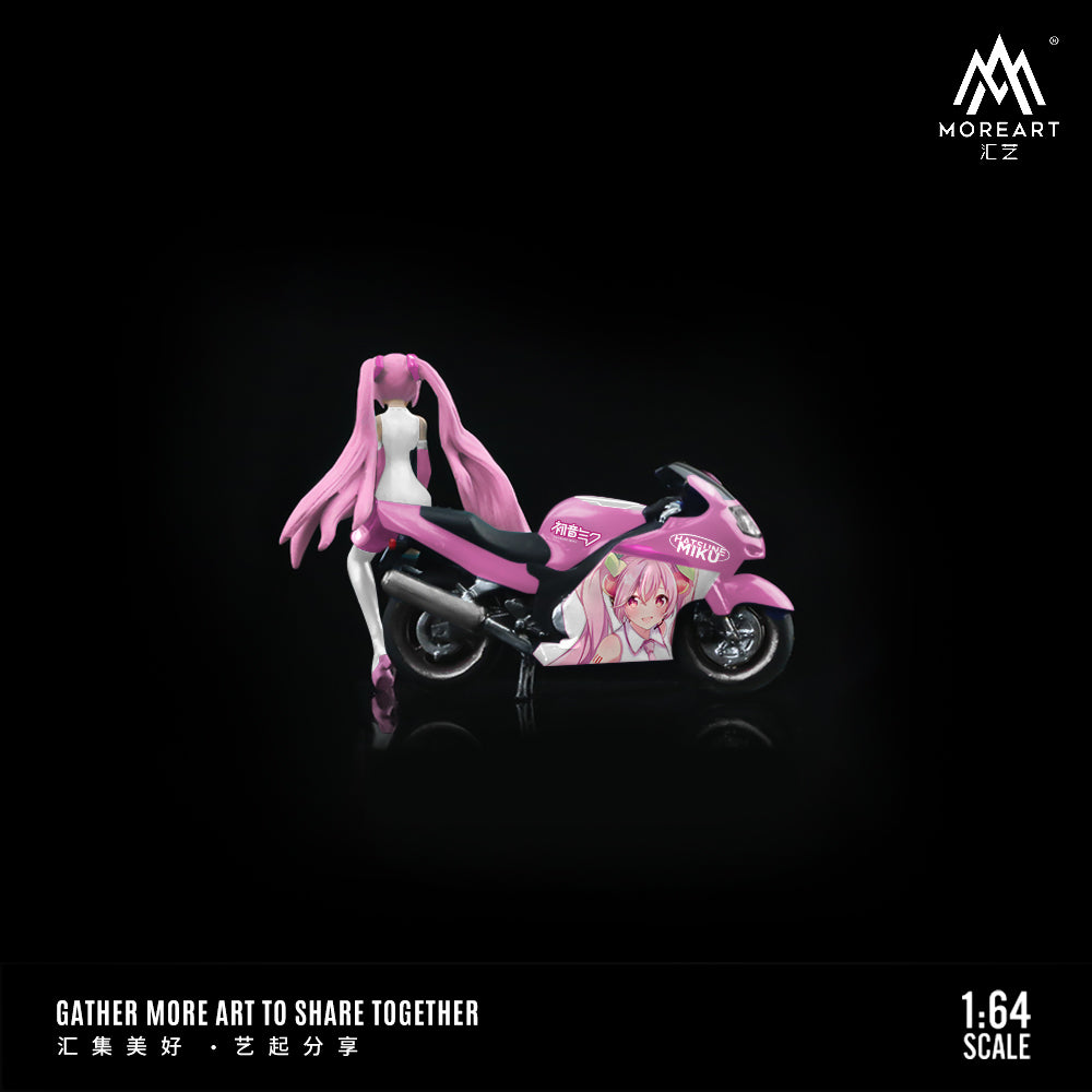 Moto Anime pink Figura  - MoreART (BAJO PEDIDO)