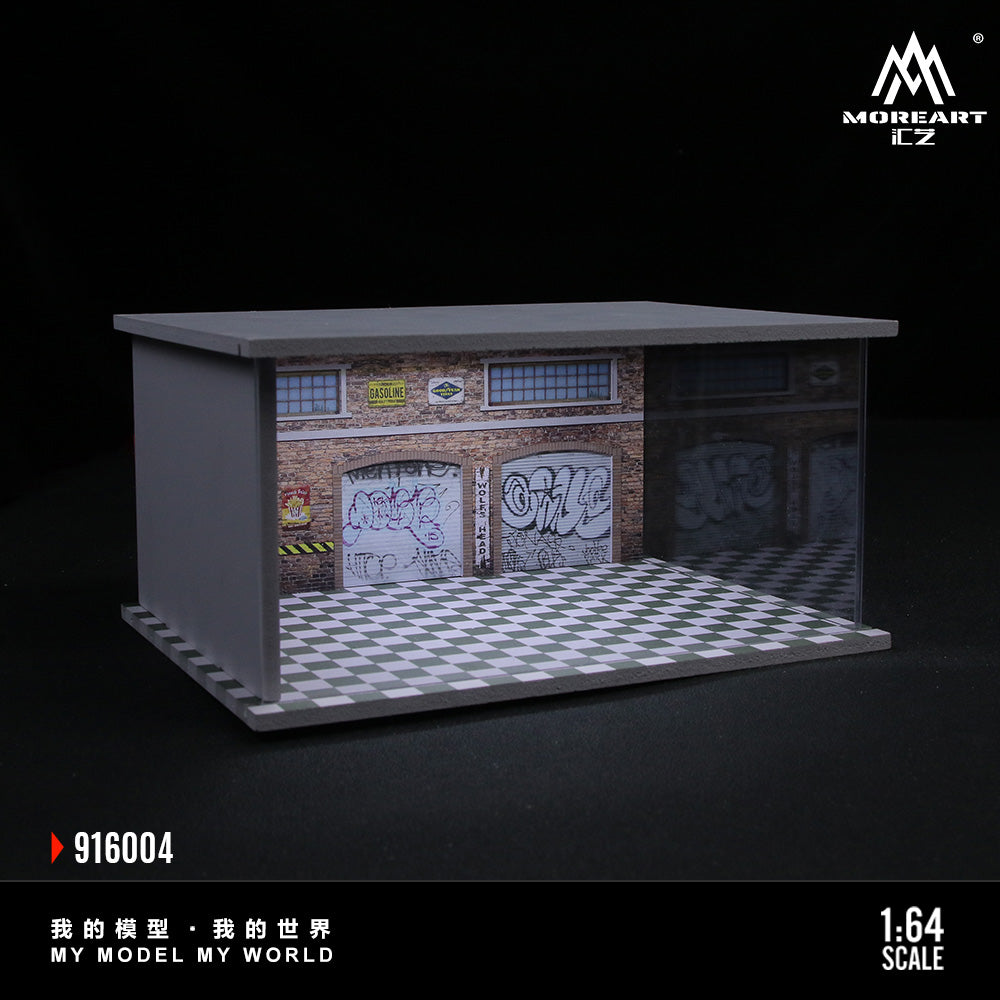 Mini Garage Diorama V2 - MoreART (BAJO PEDIDO)