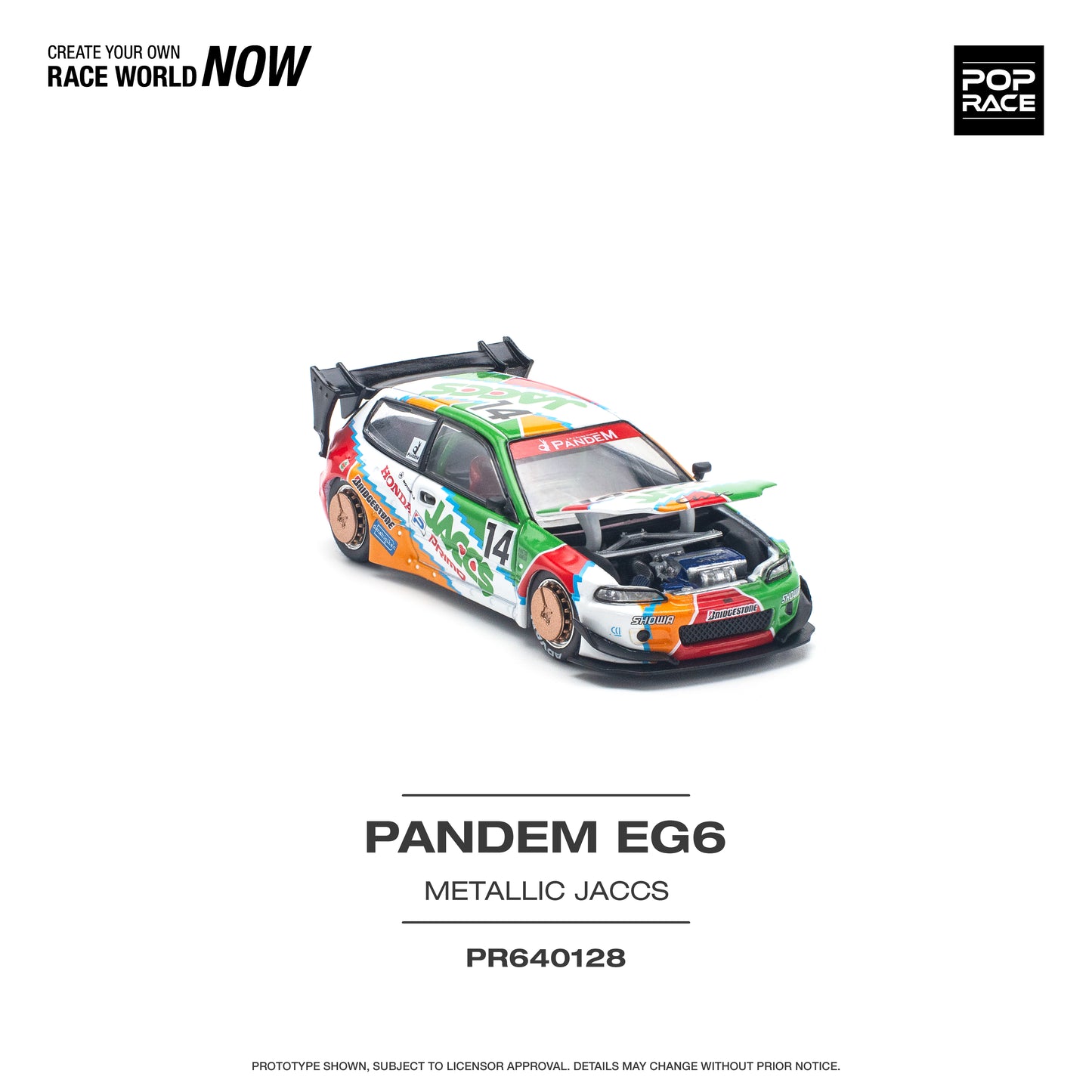 Honda Civic EG6 Pandem -Pop Race