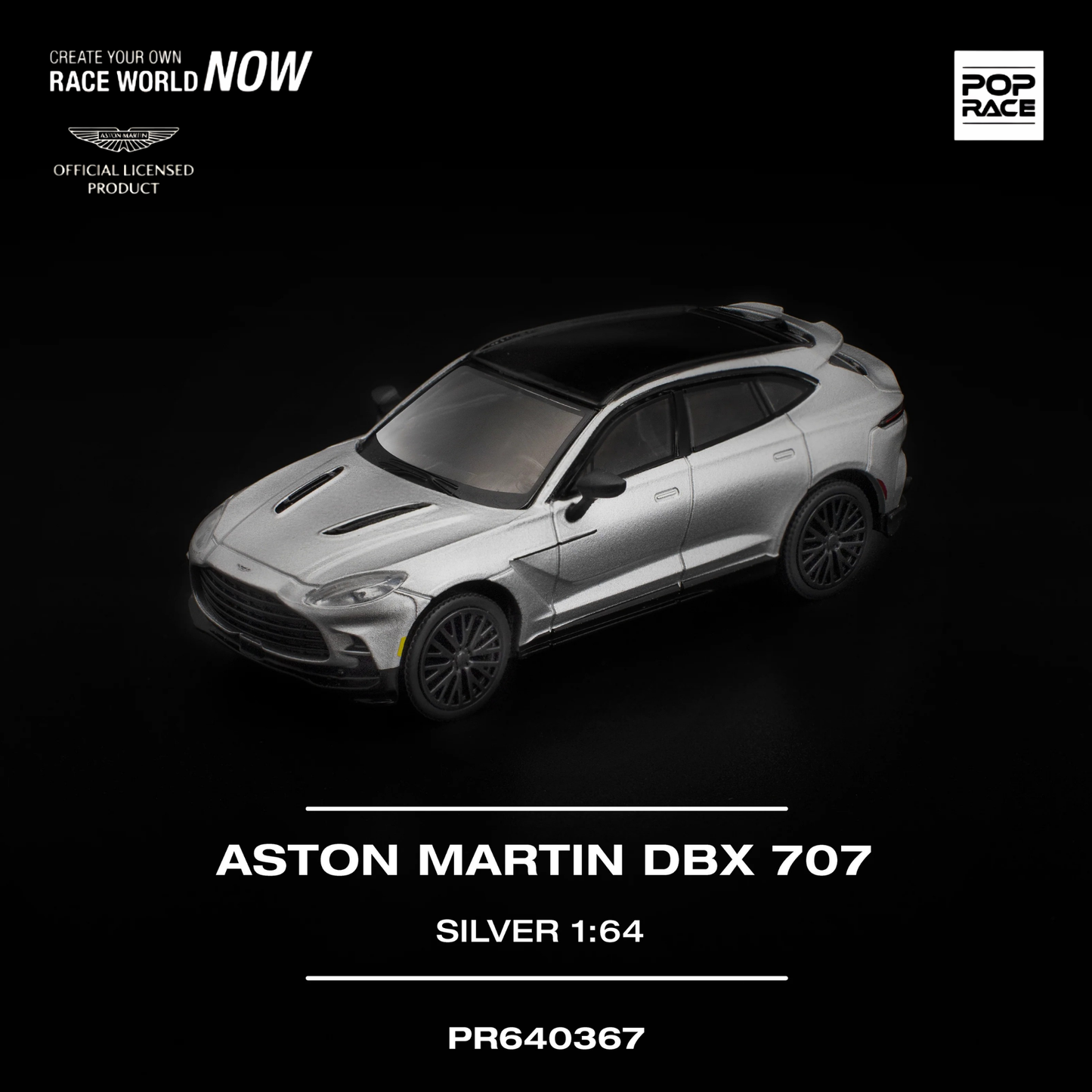 Aston Martin DBX 707 - Silver (PRE ORDEN)