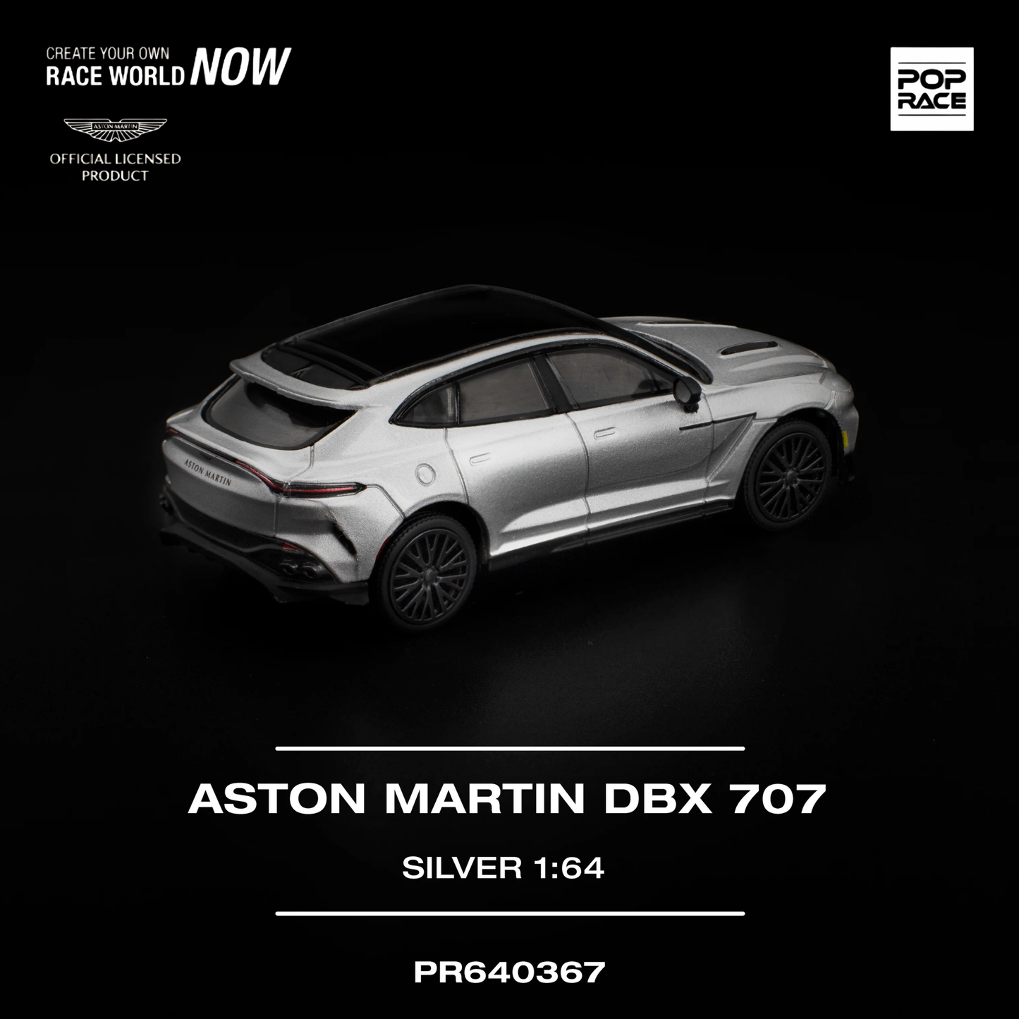 Aston Martin DBX 707 - Silver (PRE ORDEN)