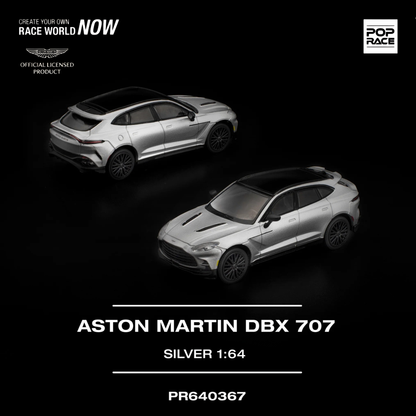 Aston Martin DBX 707 - Silver (PRE ORDEN)
