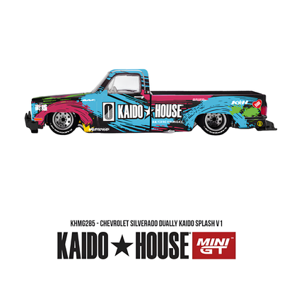 Chevrolet Silverado Dually Kaido Splash V1 - Mini GT x Kaido House (PRE ORDEN)