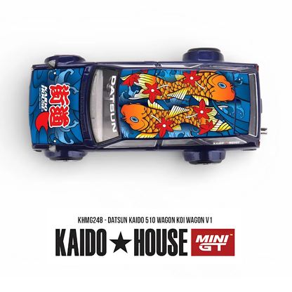 Datsun KAIDO 510 Wagon - Koi Wagon V1 - Mini GT x Kaido House (PRE ORDEN)