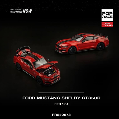 Ford Mustang Shelby GT350R Race Red (PRE ORDEN)