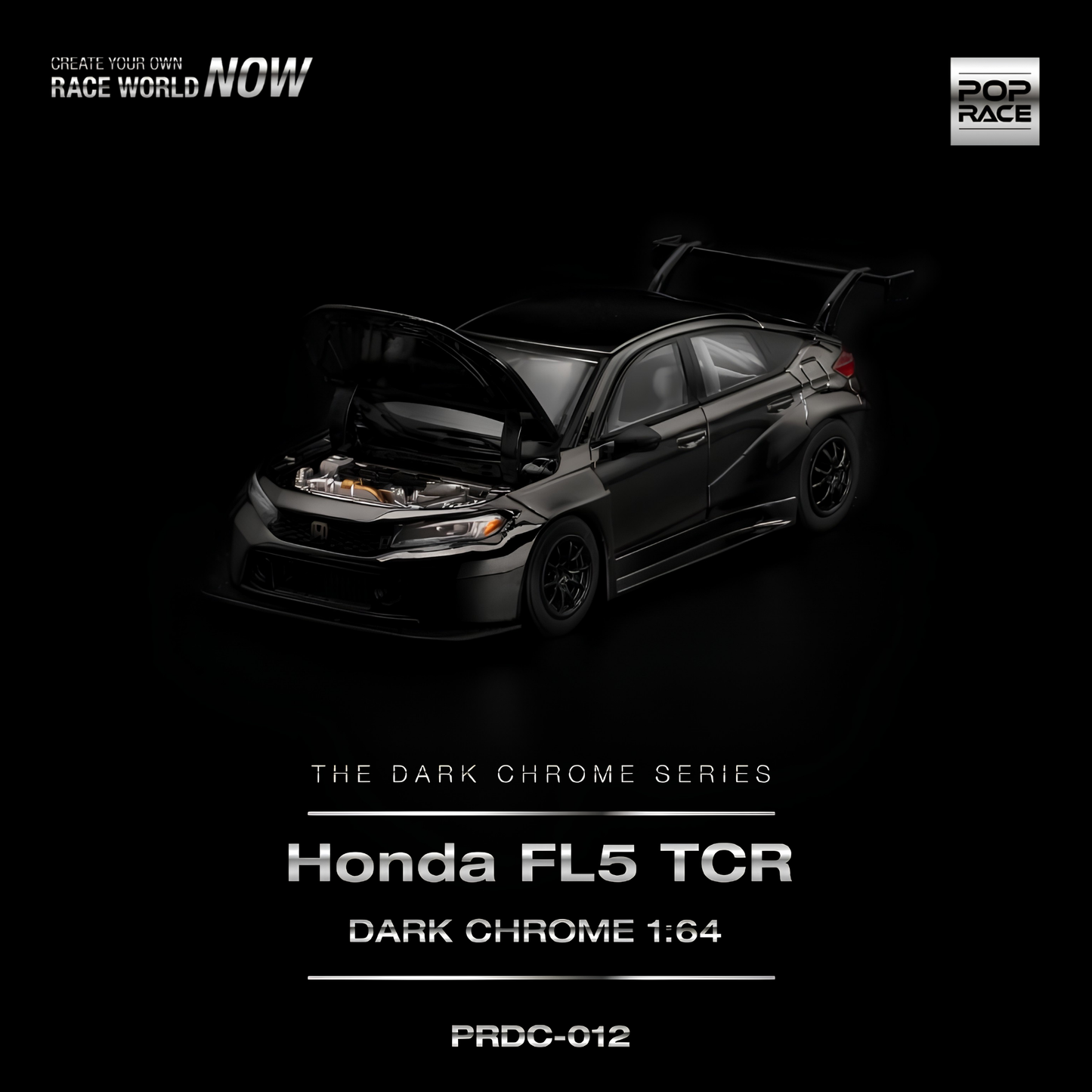 Honda Civic FL5 TCR - Dark Chrome (PRE ORDEN)