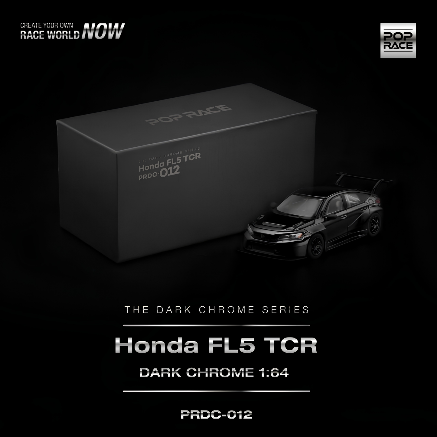 Honda Civic FL5 TCR - Dark Chrome (PRE ORDEN)