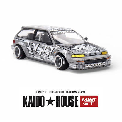 Honda Civic (EF) - Kaido Manga V1 - Mini GT x Kaido House (PRE ORDEN)
