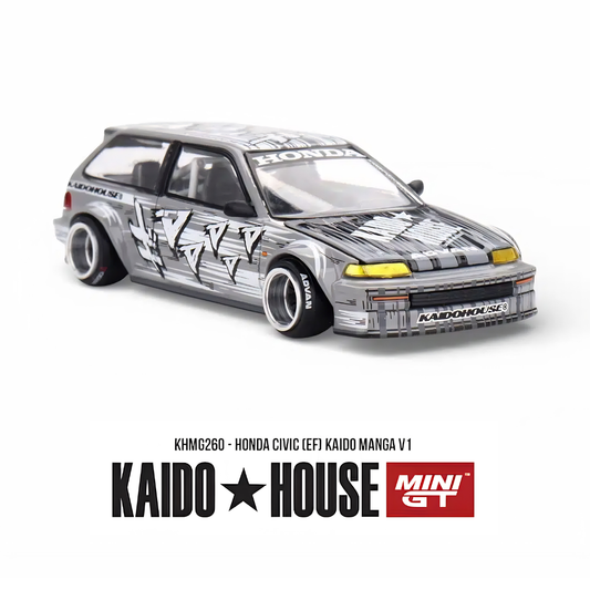Honda Civic (EF) - Kaido Manga V1 - Mini GT x Kaido House (PRE ORDEN)