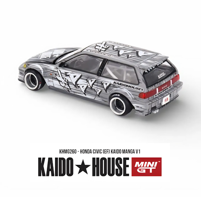 Honda Civic (EF) - Kaido Manga V1 - Mini GT x Kaido House (PRE ORDEN)