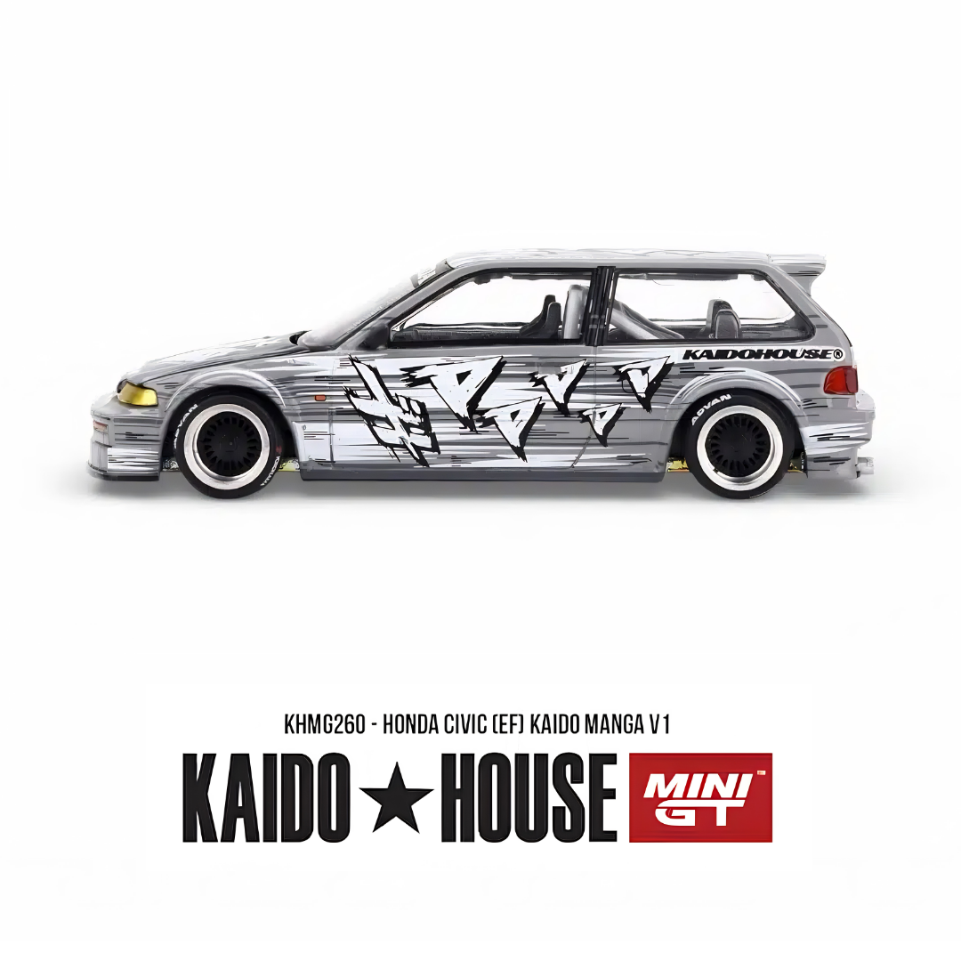 Honda Civic (EF) - Kaido Manga V1 - Mini GT x Kaido House (PRE ORDEN)