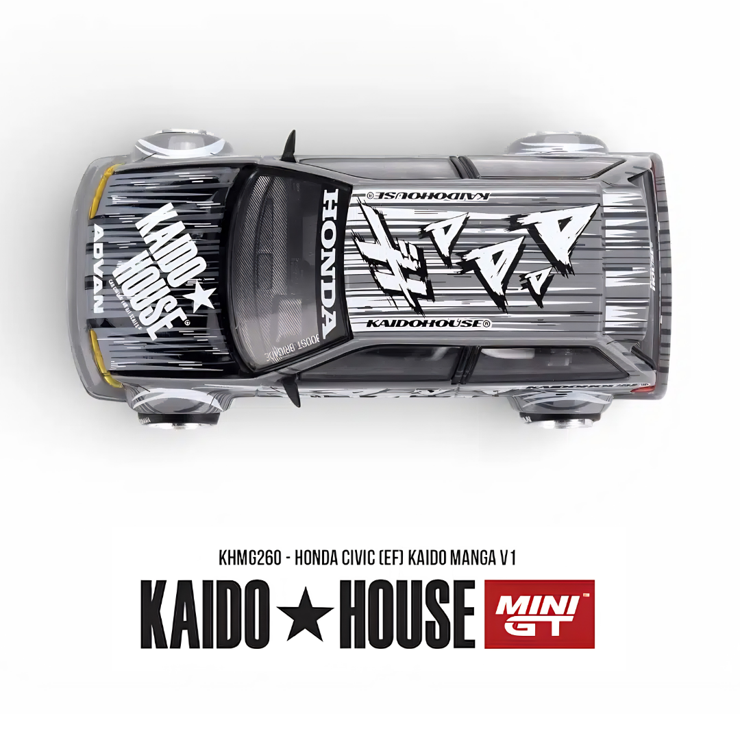 Honda Civic (EF) - Kaido Manga V1 - Mini GT x Kaido House (PRE ORDEN)