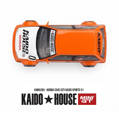 Honda Civic (EF) - Kaido Sports V1 - Mini GT x Kaido House (PRE ORDEN)