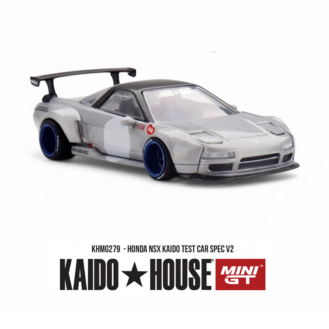 Honda NSX - Kaido Test Car Spec V2 - Mini GT x Kaido House (PRE ORDEN)