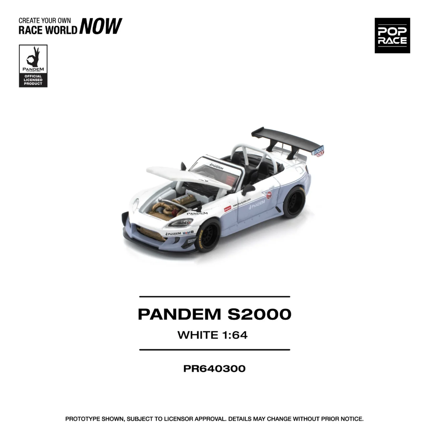 Pandem S2000 White - (PRE ORDEN)