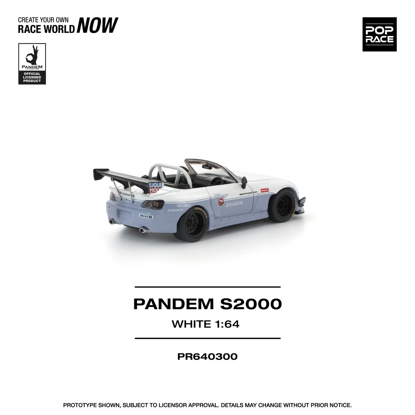 Pandem S2000 White - (PRE ORDEN)