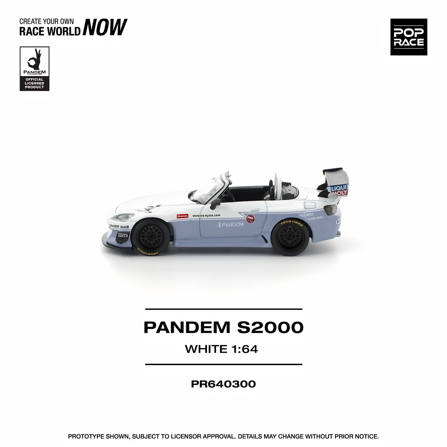 Pandem S2000 White - (PRE ORDEN)