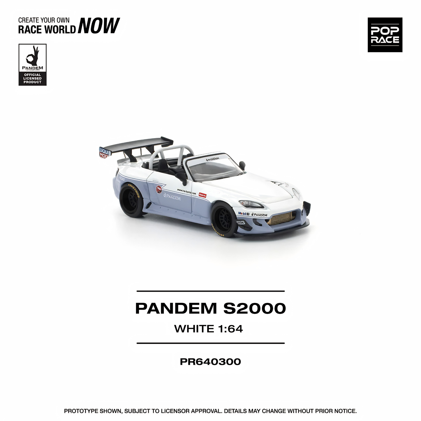 Pandem S2000 White - (PRE ORDEN)