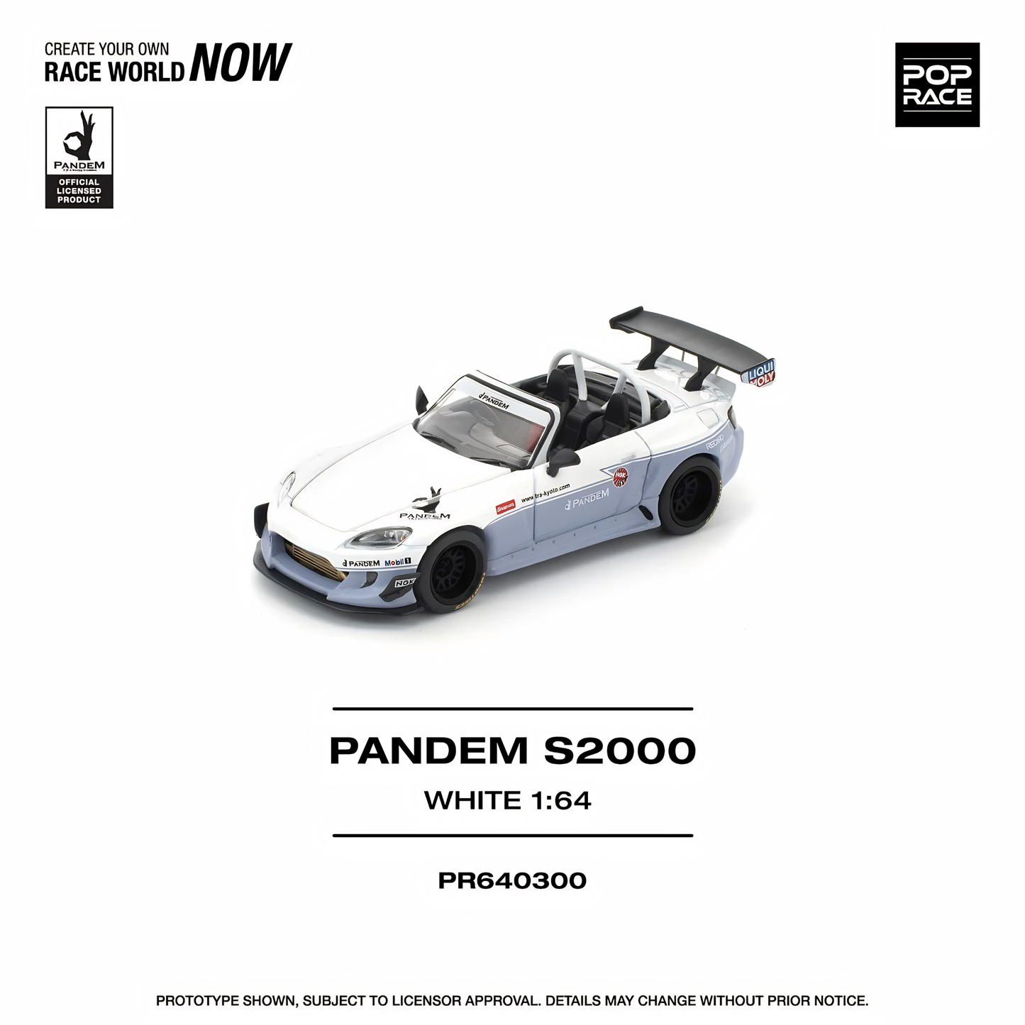 Pandem S2000 White - (PRE ORDEN)