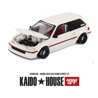 Honda civic (EF) V1 - Mini GT x Kaido Street (PRE ORDEN)