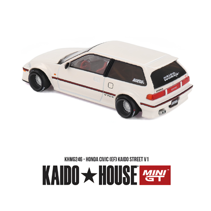 Honda civic (EF) V1 - Mini GT x Kaido Street (PRE ORDEN)