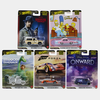 Hot Wheels Premium Pop Culture 2025 (Mix 1) - Pop Culture (PRE ORDEN)