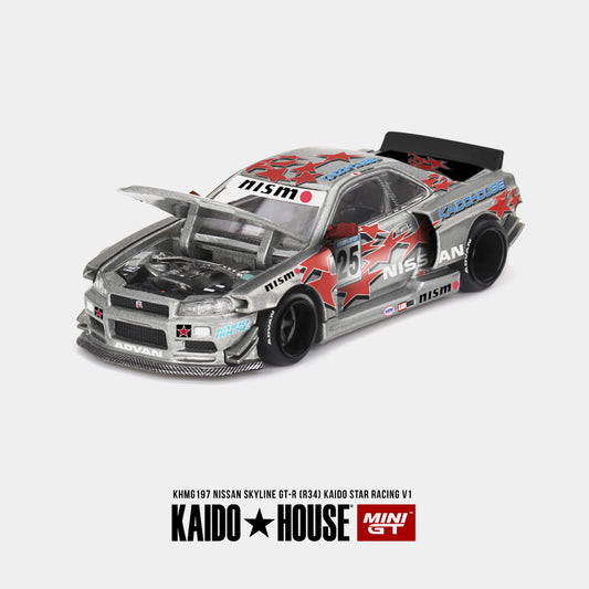 Nissan Skyline GT-R (R34) Kaido Star Racing V1 (PRE ORDEN)