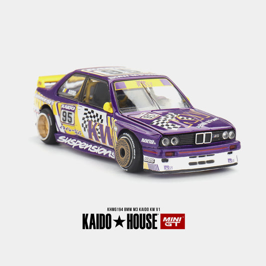 BMW M3 KW V1 - Purple  - Mini GT x Kaido House (PRE ORDEN)