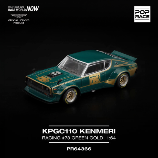 KPGC110 Kenmeri Racing #73 - Green Gold (PRE ORDEN)