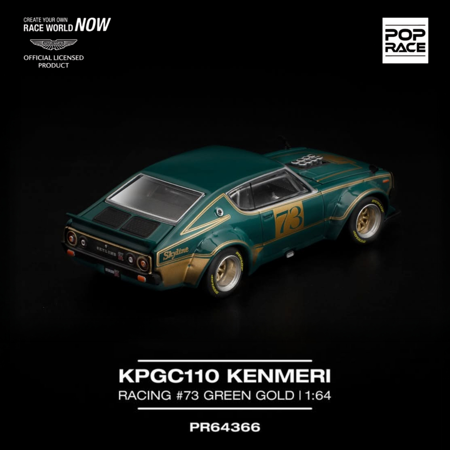 KPGC110 Kenmeri Racing #73 - Green Gold (PRE ORDEN)