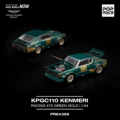 KPGC110 Kenmeri Racing #73 - Green Gold (PRE ORDEN)