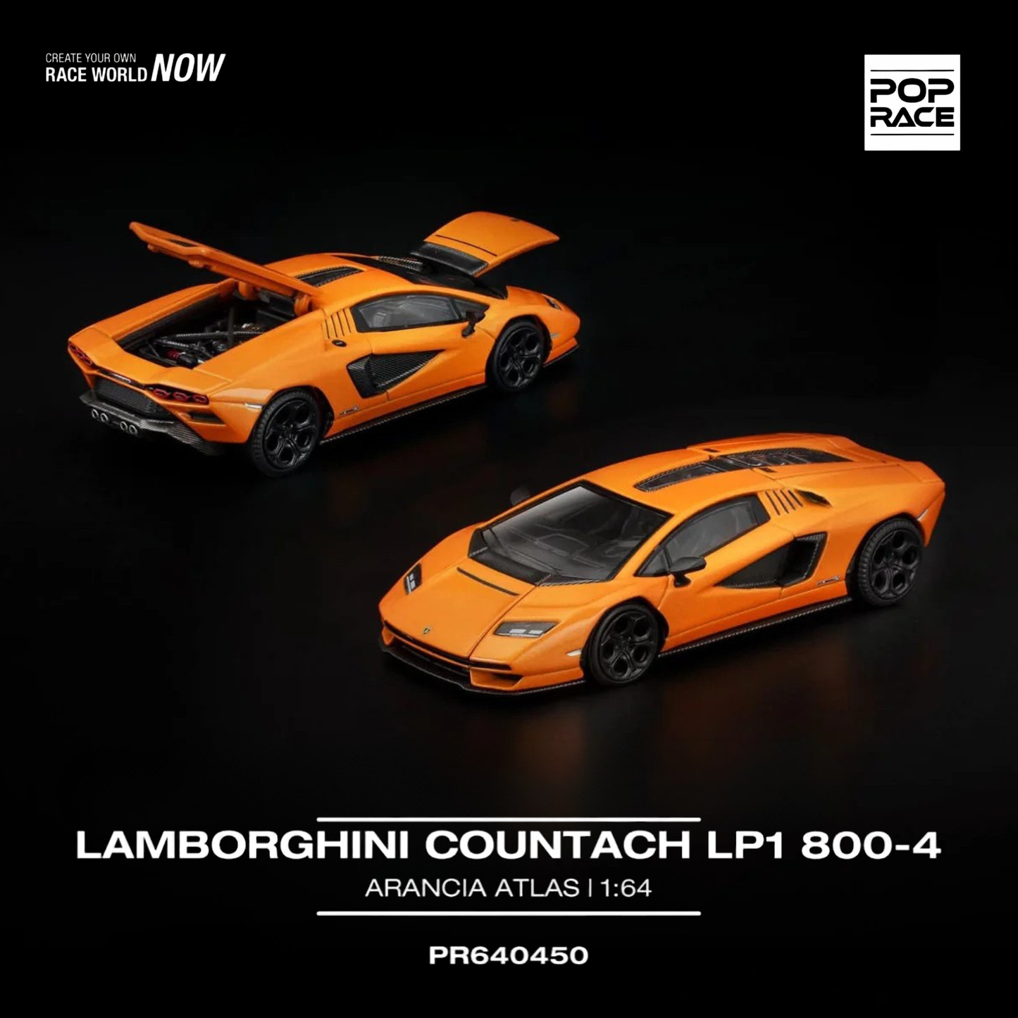 Lamborghini Countach LP1 800-4 - Arancia Atlas (PRE ORDEN)