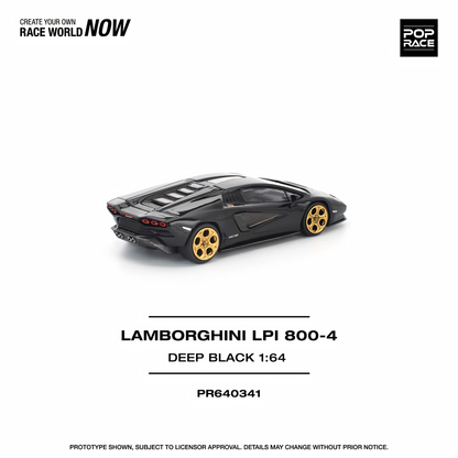 Lamborguini Countach LPI 800-4 Deep Black - (PRE ORDEN)