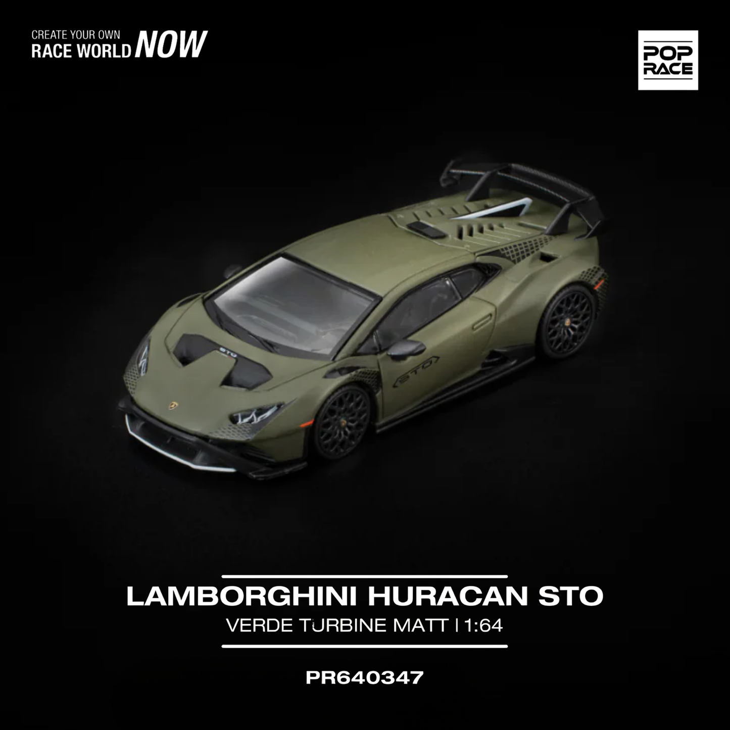 Lamborghini Huracan STO - Verde Turbine Matt (PRE ORDEN)